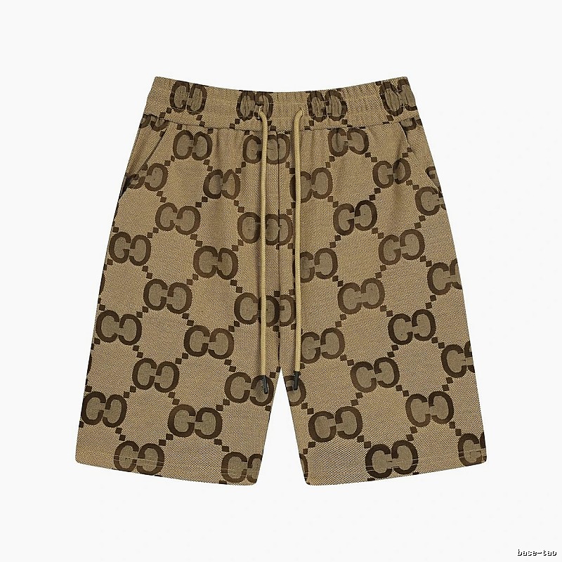 Gucci Double G Brown Retro Shorts
