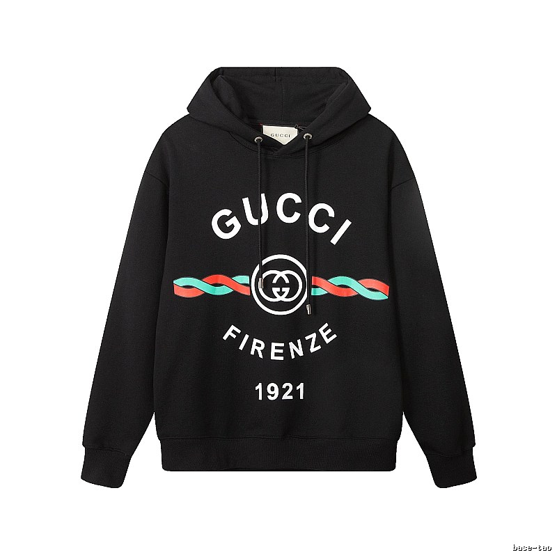 Gucci Hoodie with Black Hoodie with Gucci Firenze