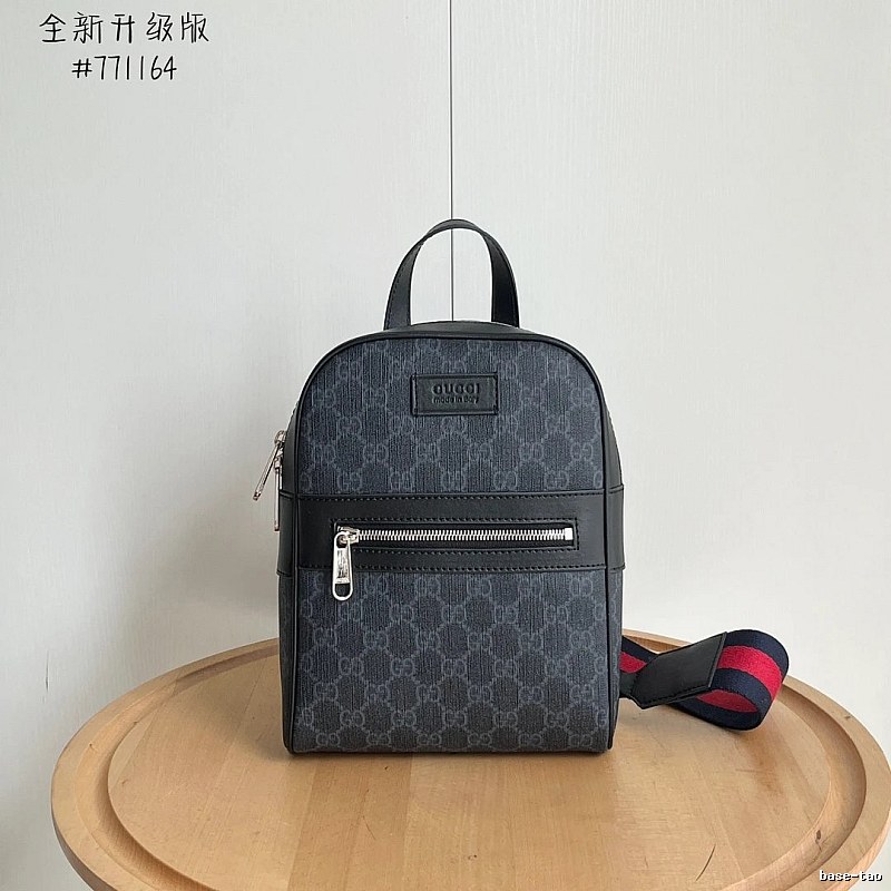 Gucci Small GG backpack Dark Monogram Canvas
