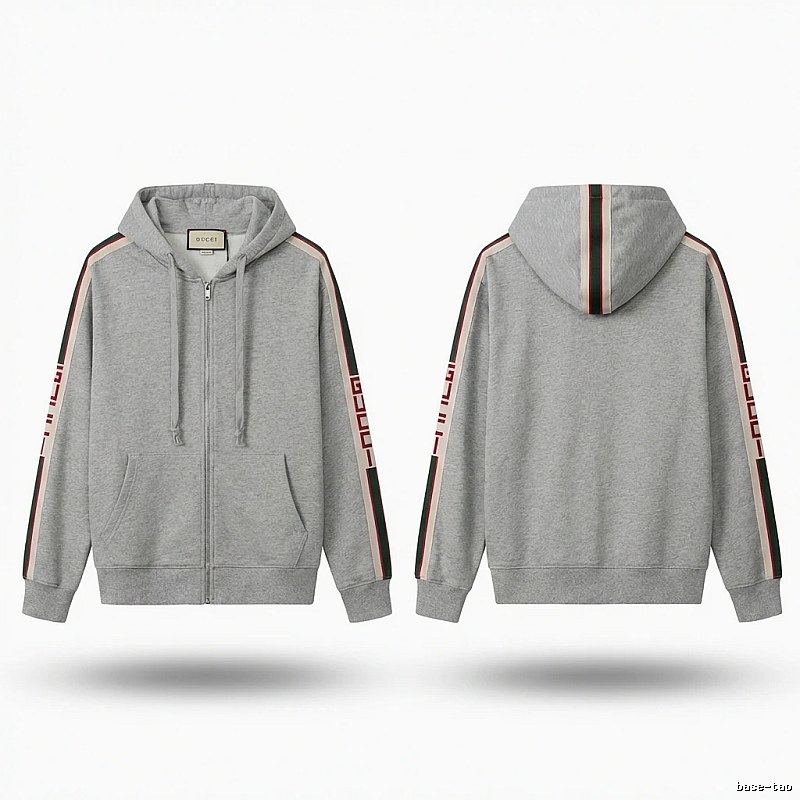 Gucci Stripe Grey Hoodie