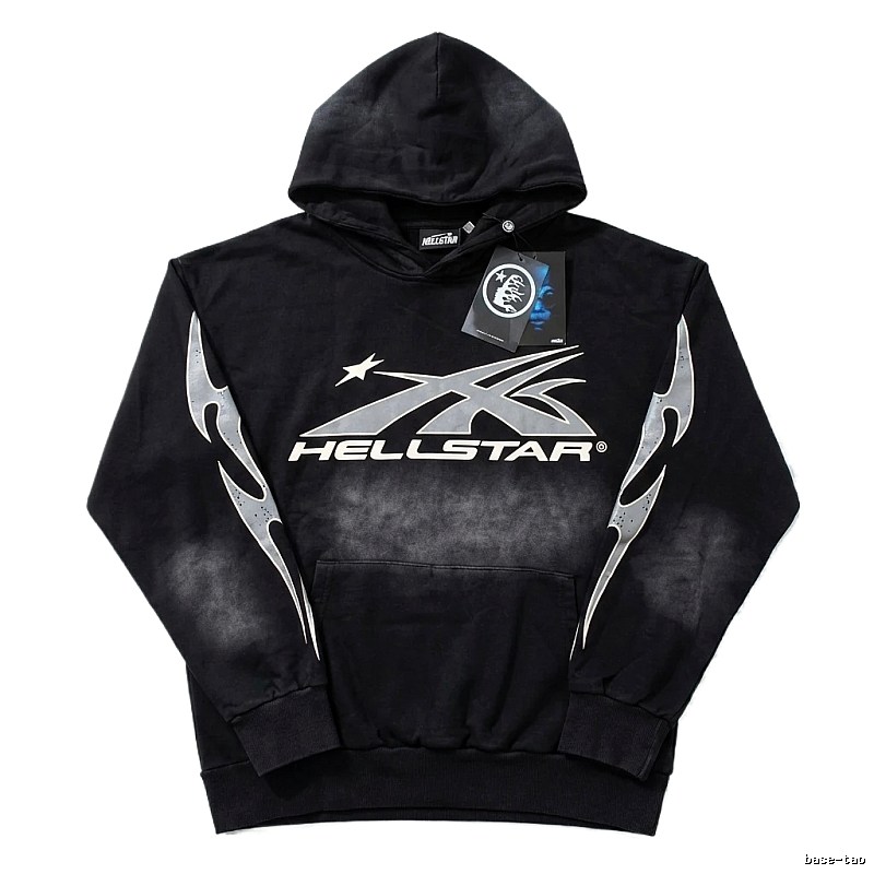 Hellstar Dark Style Black Hoodie