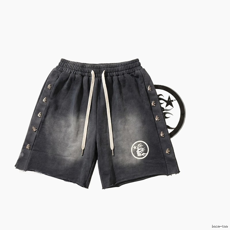 Hellstar Dark Style Gradient Shorts