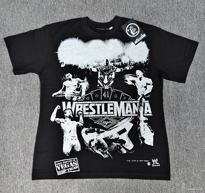 Hellstar WrestleMania Street Style Black T-Shirt