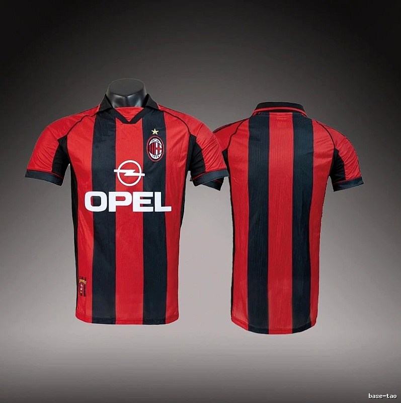 Inter Milan Streetwear Brehme #3 soccer jersey Blue Black Striped with Practical Shape