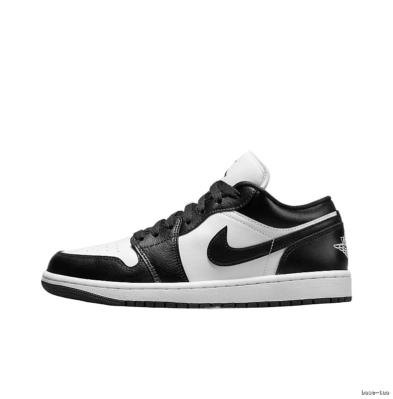 Jordan AJ1 Black and White Trendy and Cool Board Shoes