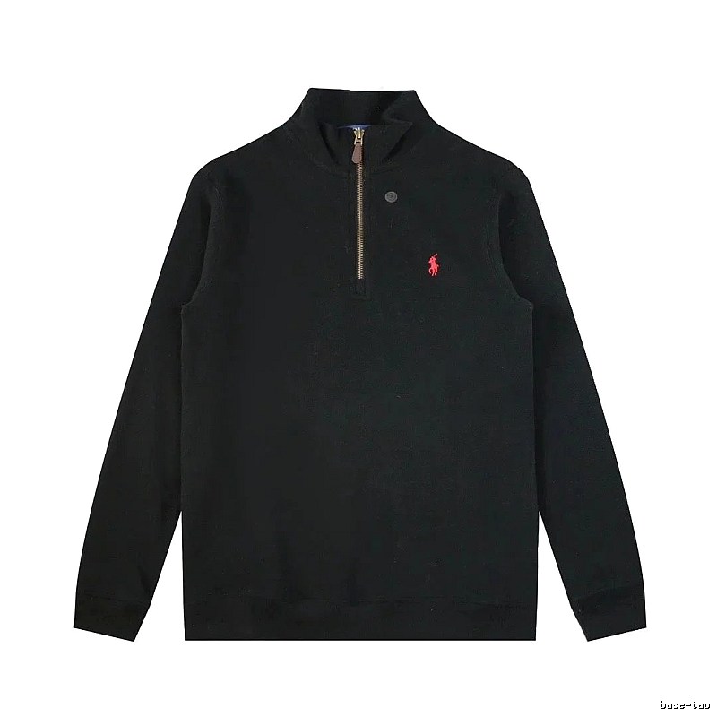 Lacoste Daily Quarter-zip sweatshirt Black Quarter Zip for City Outfits