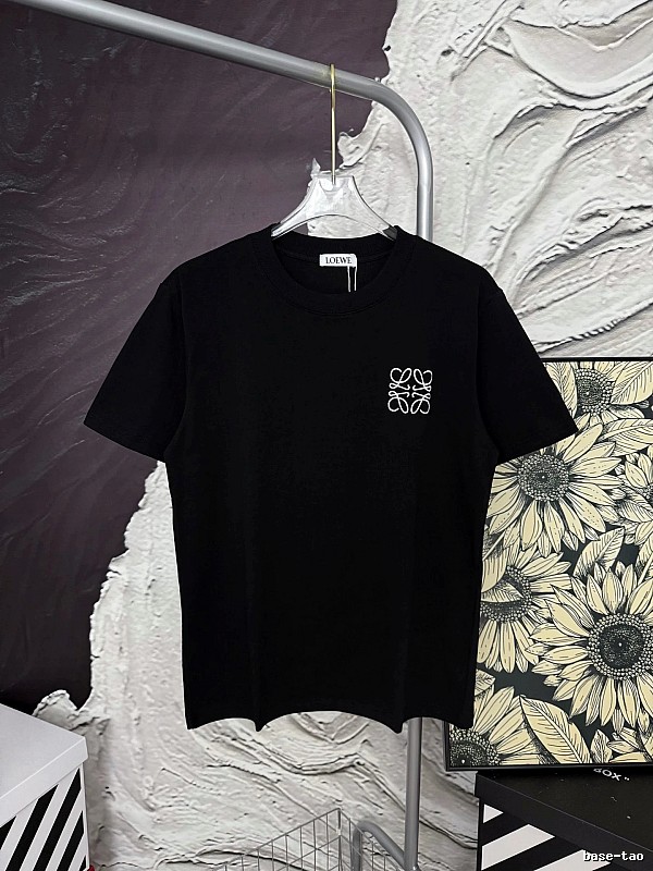 Loewe Casual Logo T-shirt Black Small Loewe for Streetwear Looks