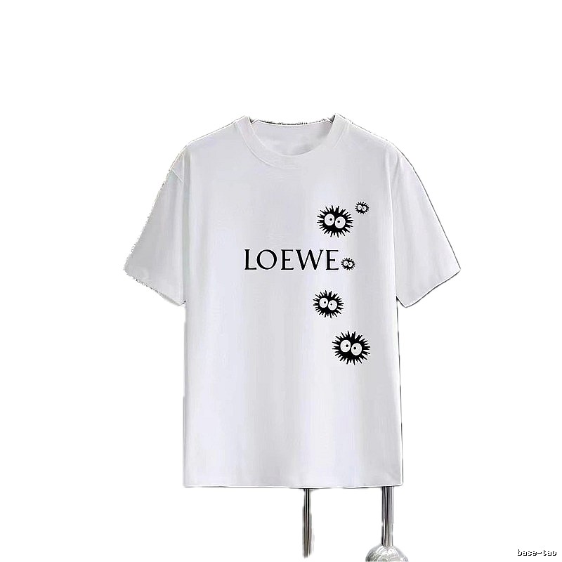 LOEWE Elf Co-branded Trendy Style White T-Shirt