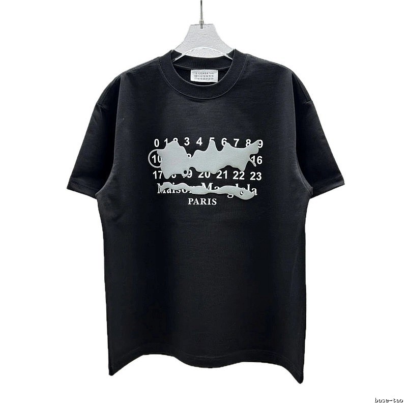 Maison Margiela Digital High Street Black T-shirt