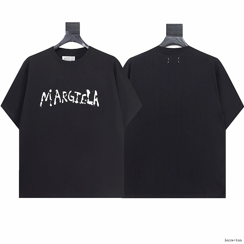 Maison Margiela Graffiti High Street Black Short-sleeve T-shirt