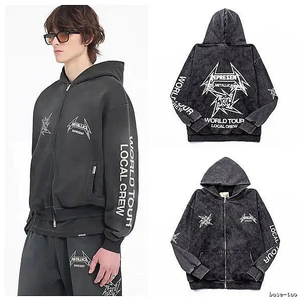 Mastermind Style W20 Zip Hoodie Layered Outfit Skull