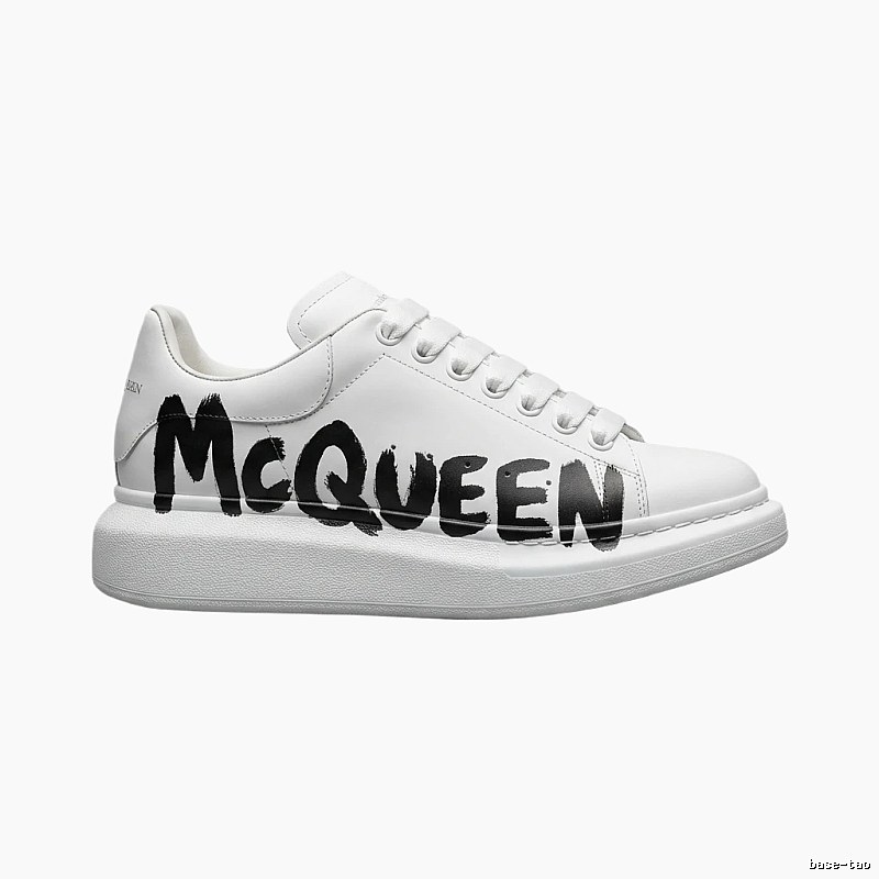 McQueen - printed casual - style white shoes
