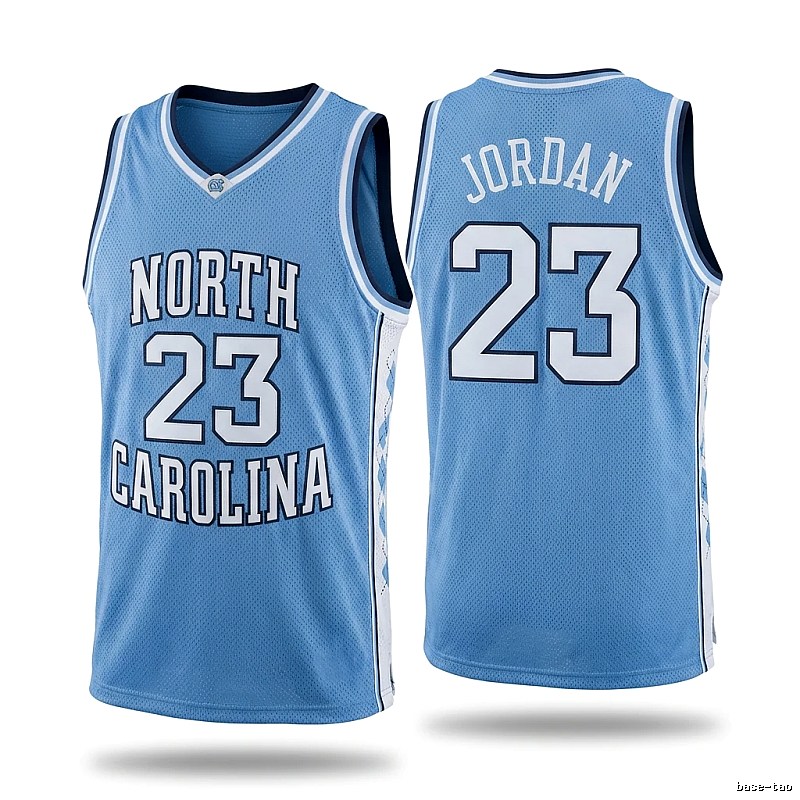 Michael Jordan retro-style blue jersey