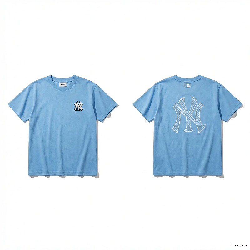MLB Classic Simple Style Blue T-shirt