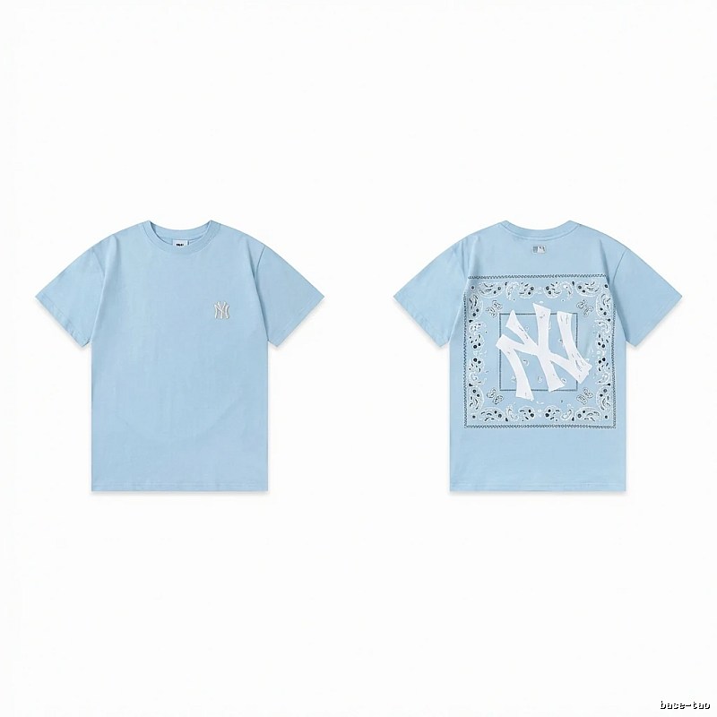 MLB retro light blue T-shirt