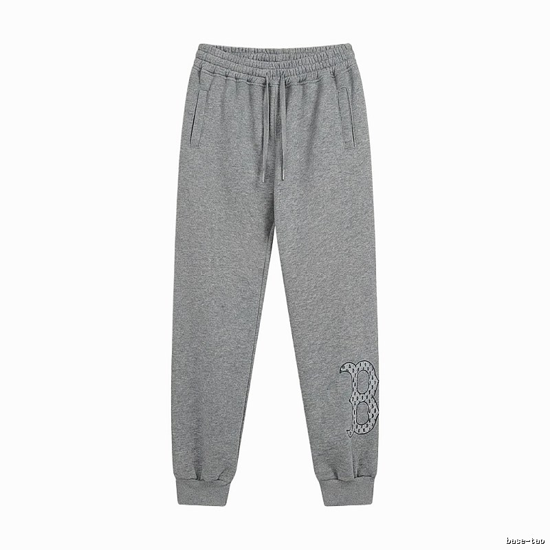 MLB series casual gray sweatpants