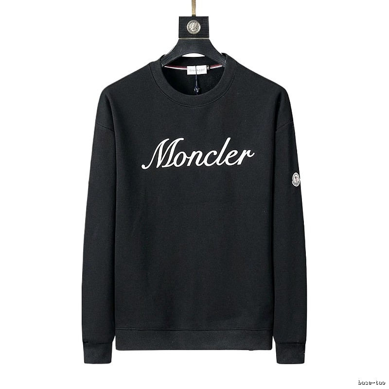 Moncler black simple sweatshirt