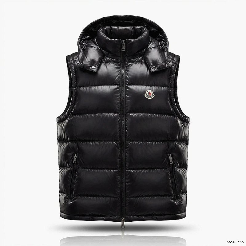 Moncler Black Trendy and Cool Down Vest
