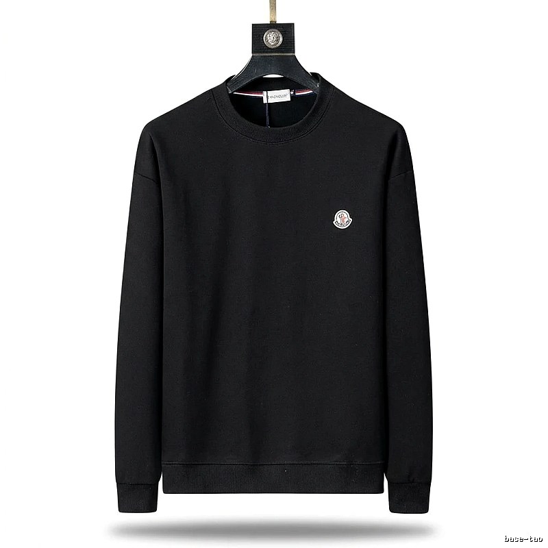 Moncler classic simple black sweatshirt