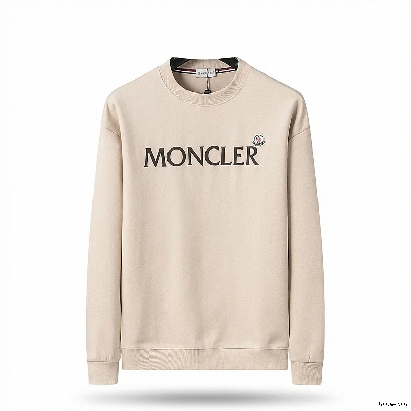 Moncler minimalist beige sweatshirt