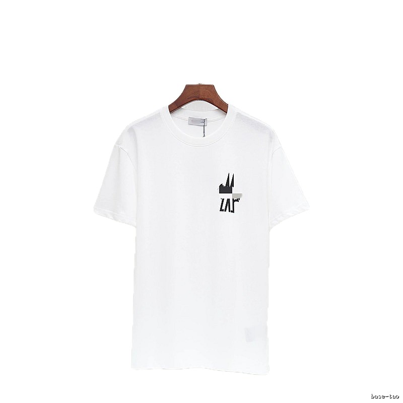 Moncler Printed Casual-style White Short-sleeve T-shirt