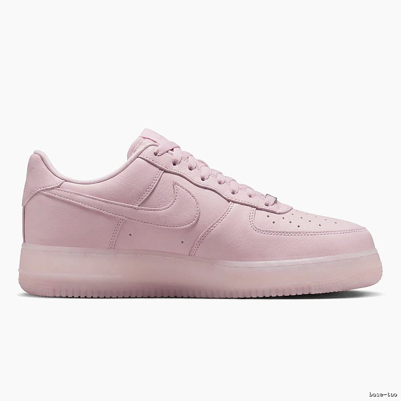 Nike Air Force 1 pink sports shoes