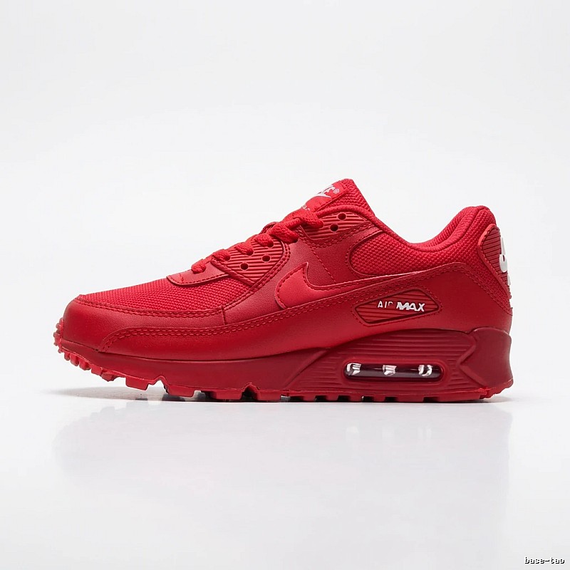 Nike Air Max red sporty running shoes
