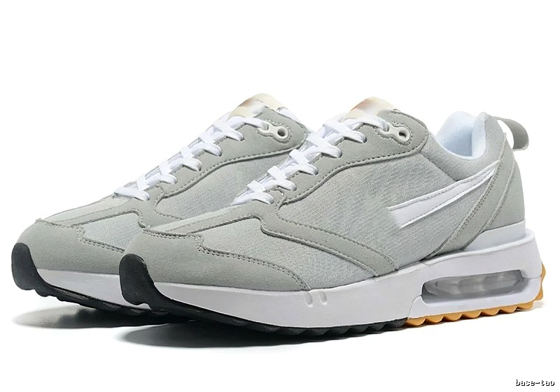 Nike retro light gray sports shoes