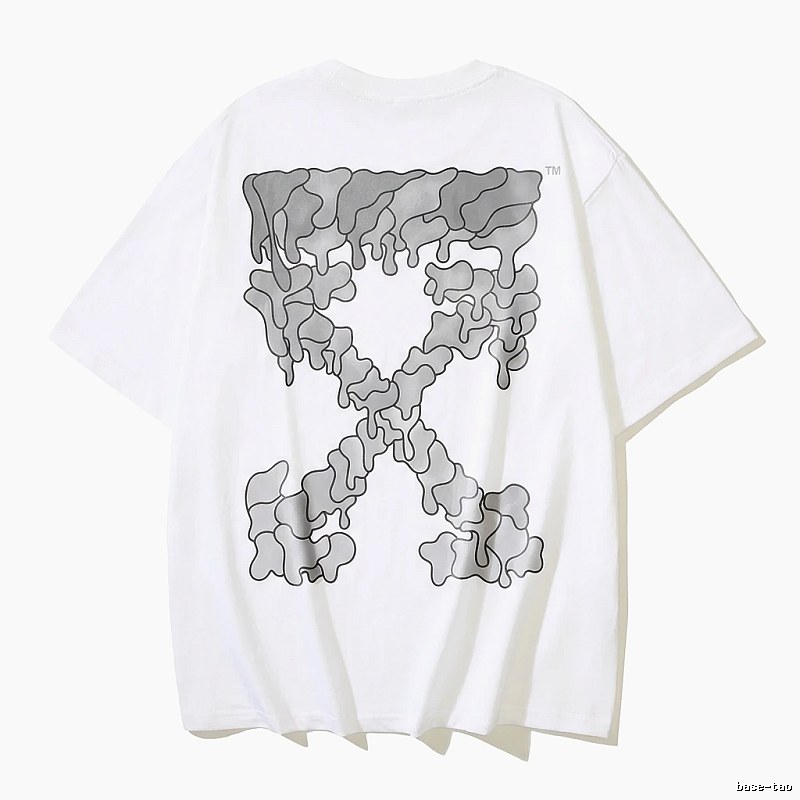 Off-White Gradient Style White T-shirt
