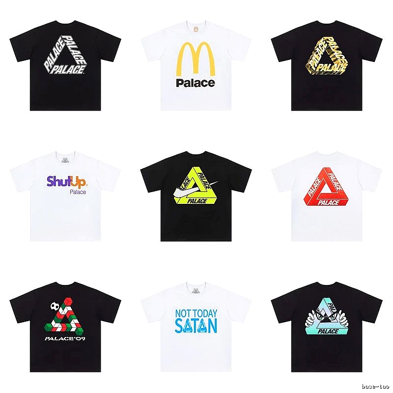 Palace Triangle Series Street Style Multicolor T-shirt