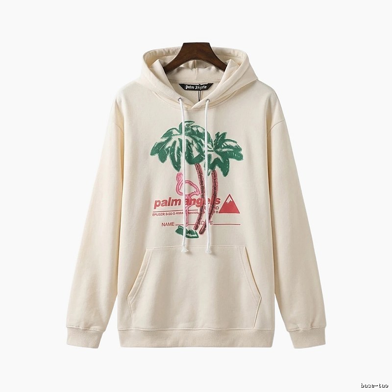 Palm Angels Printed Casual Hoodie