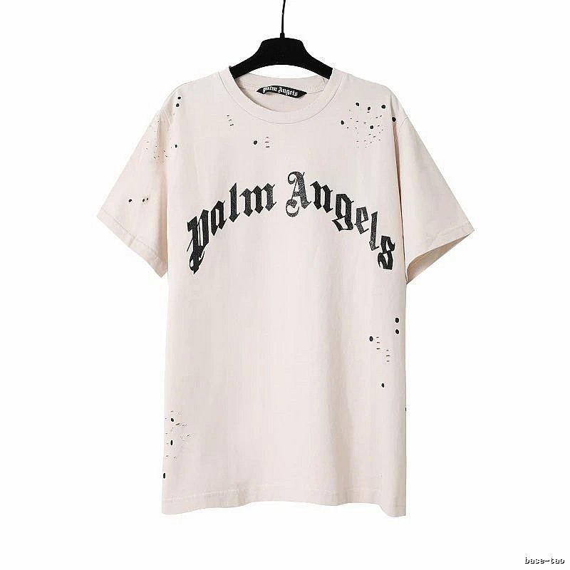 Palm Angels Sport Logo T-shirt White Palm Tree for Warm Weather