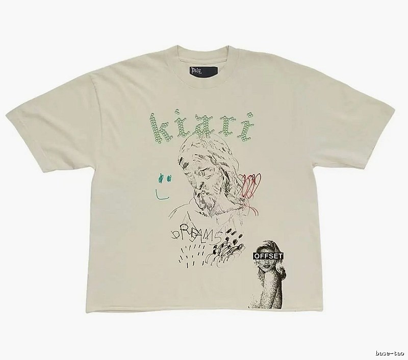 Paly Hollywood Graffiti Street Style Off-white T-shirt