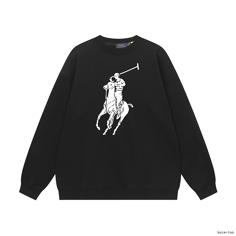 Ralph Lauren black trendy brand polo shirts