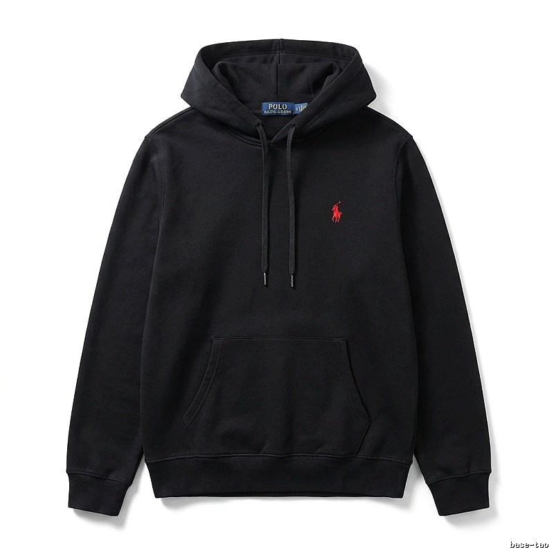 Ralph Lauren Polo hooded black sweatshirt