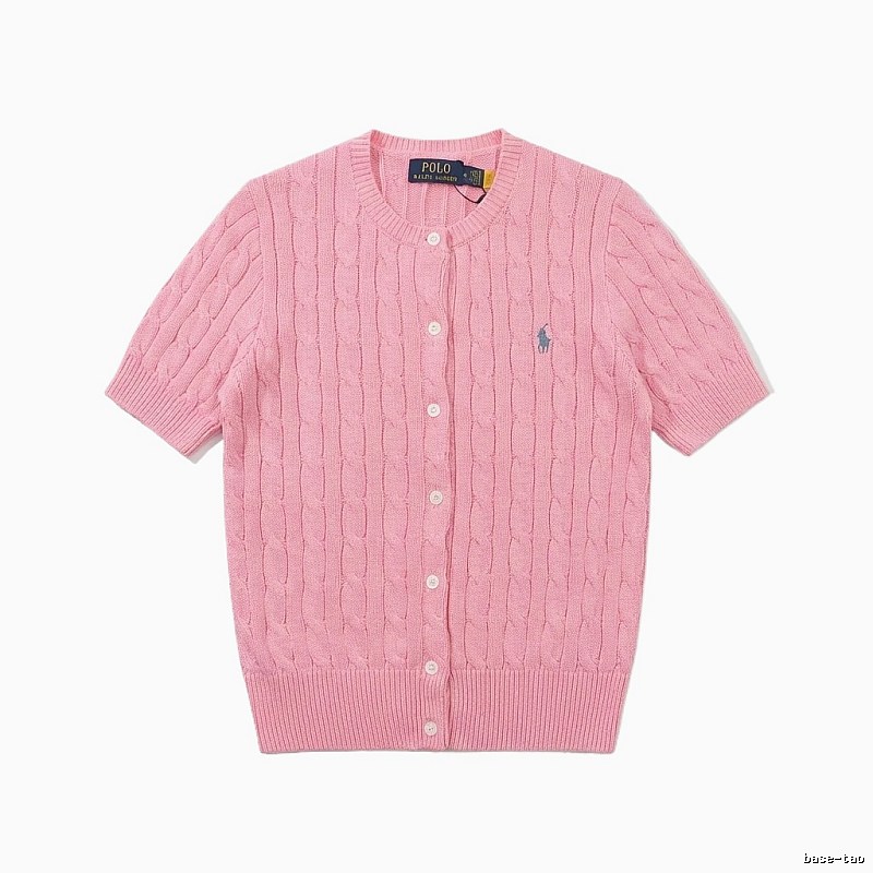 Ralph Lauren Polo pink knitted cardigan