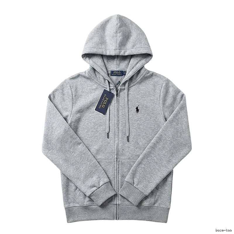 Ralph Lauren POLO series grey hoodie
