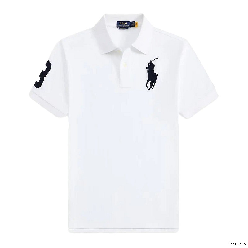 Ralph Lauren Polo White Minimalist Style T-shirt