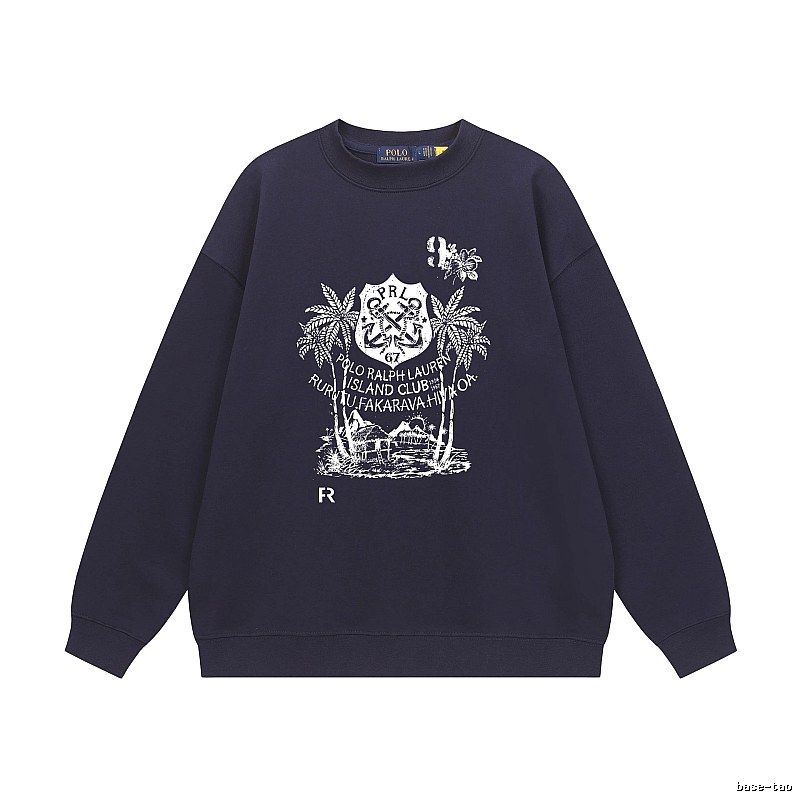 Ralph Lauren Printed Casual Style Sweatshirt