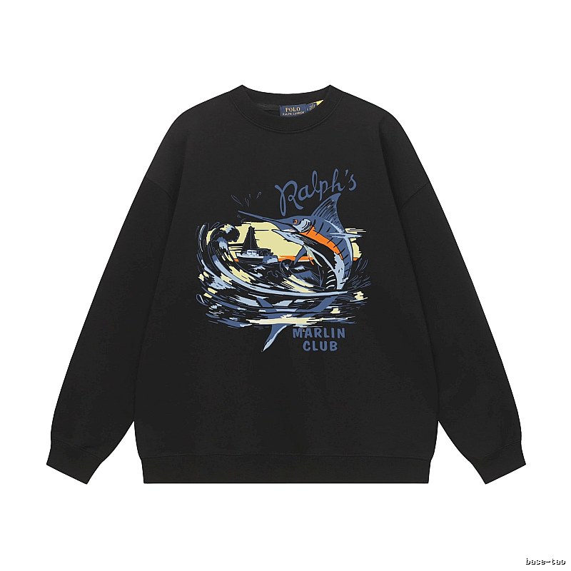 Ralph Lauren printed retro-style sweatshirt