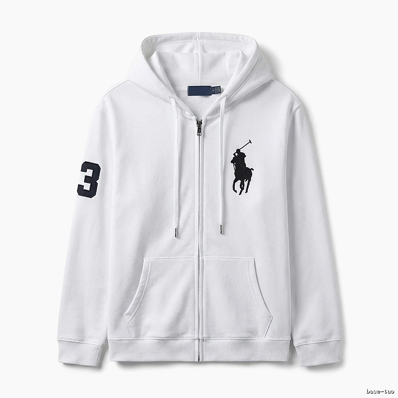 Ralph Lauren sporty white sweatshirt