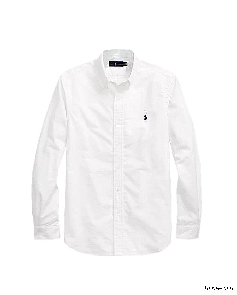 Ralph Lauren White Button-Down Shirt Casual Layering