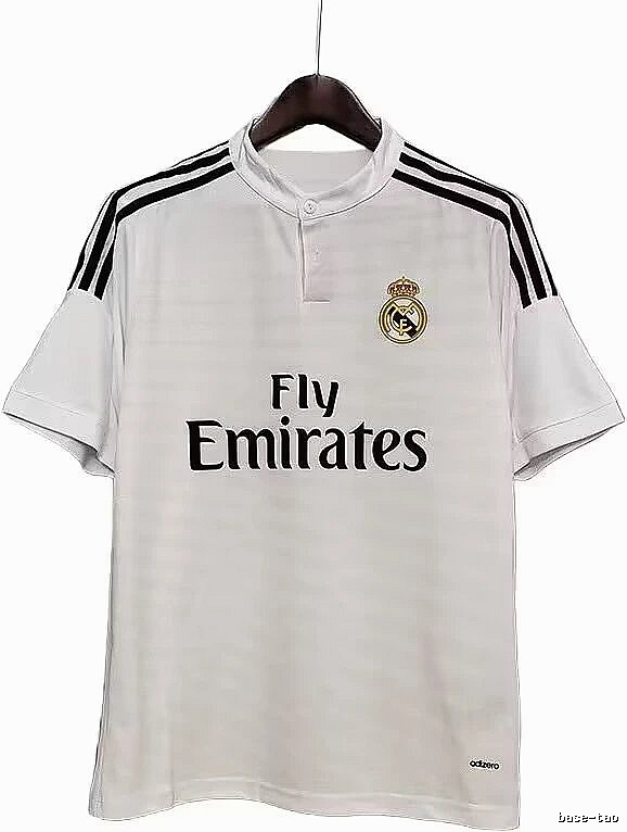 Real Madrid Sport Retro Teka soccer jersey White Retro Football for Collection Drops