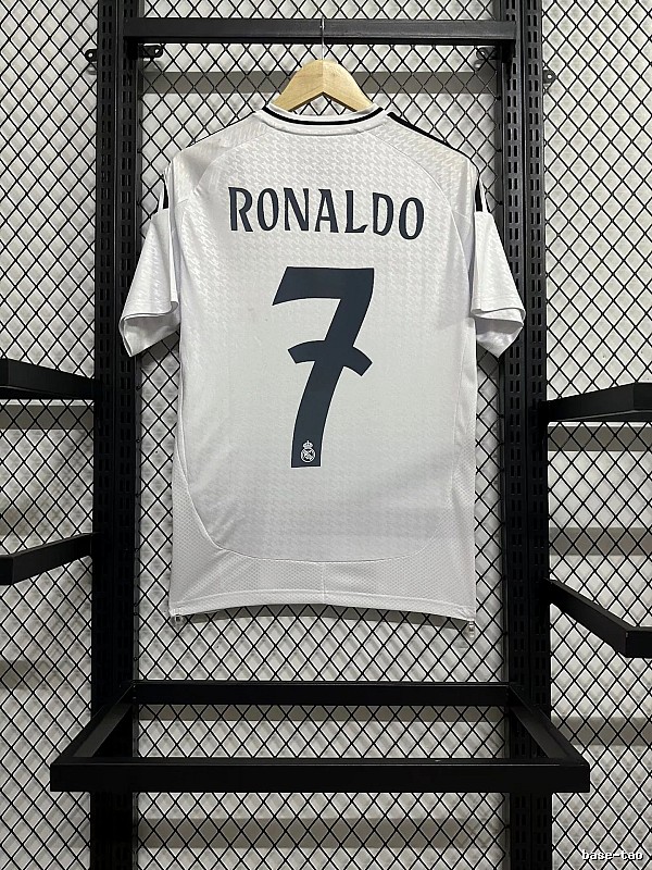 Real Madrid Streetwear Home soccer jersey White Real Madrid with Logo Accent Select Edition