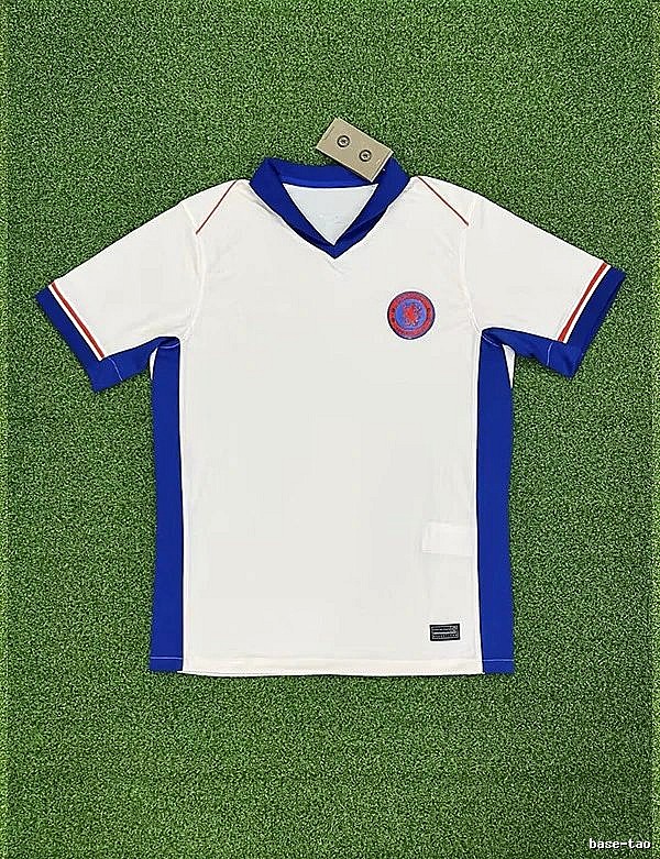 Real Madrid Summer Home soccer jersey White Real Madrid with Bold Graphic