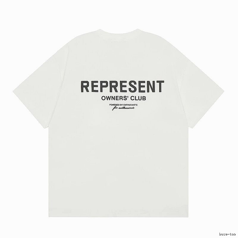 Represent White Style 801 Owners Club T-Shirt Color Pop Logo