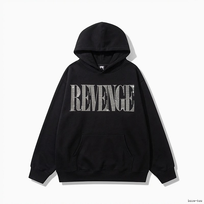 Revenge Letter Wind Black Hoodie