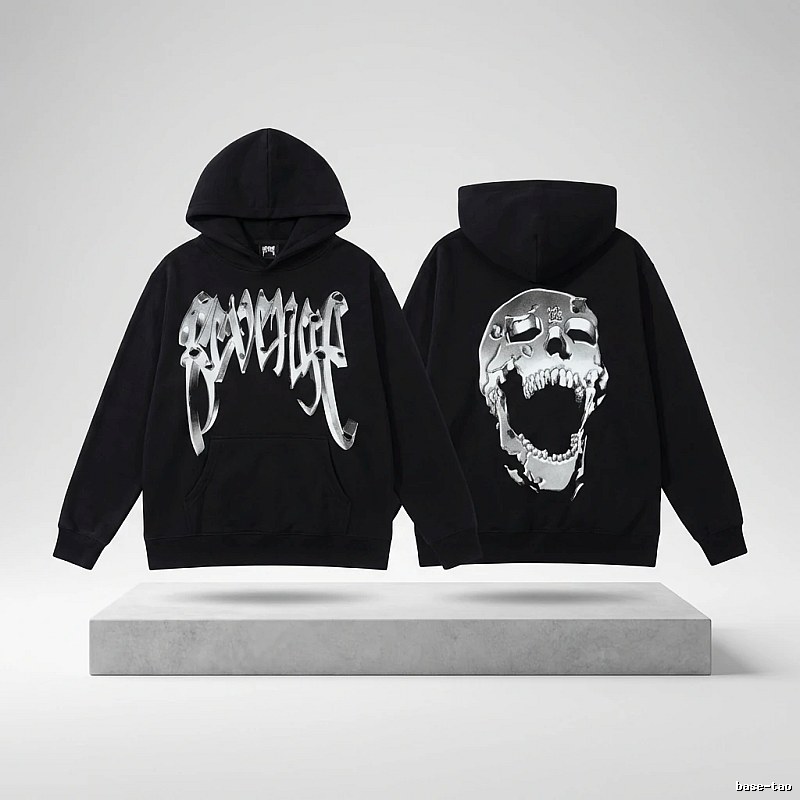 Revenge Skull Dark Style Hoodie