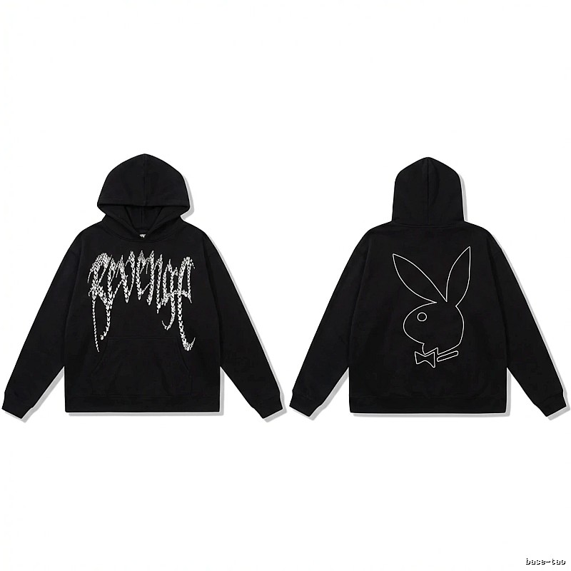 Revenge Trendy and Cool Black Hoodie