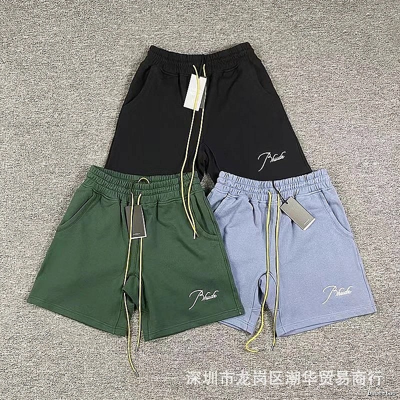RHUDE casual style three-color shorts